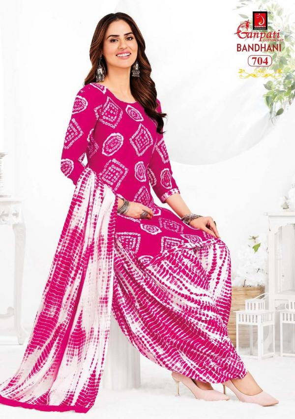 Ganpati Bandhani Vol-7 – Readymade Patiyala Suit